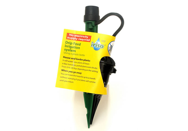 Iriso Drip Feed Bottle Watering System Automated Watering